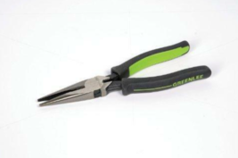Greenlee 0351-06M Long Nose Pliers/Side Cutting, Molded Grip, 6&quot; - £27.91 GBP