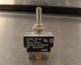TELEDYNE LAARS, Toggle Switch 15 AMPS, 3 POSITION ON-OFF-ON. P/N:  R2007... - $1.32