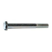 1/4&quot;-20 x 2-1/2&quot; Zinc Plated Grade 5 Steel Coarse Thread Hex Cap Screws ... - £7.73 GBP