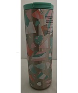 *Starbucks 2020 Blue Green Mosaic Stainless Steel Insulated Tumbler NEW ... - $29.83