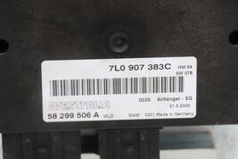 Tourage Cayenne Q7 Trailer Hitch Tow Towing Light Control Module 7L0-907-383C image 2