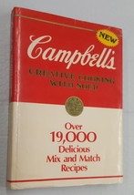 Campbell's Creative Cooking with Soup - Vintage 80s Cookbook - £11.75 GBP