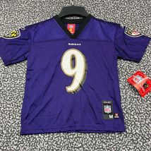 Baltimore Ravens Mcnair #9 Jersey Shirt Boys Medium 5-6 Purple NFL V-Nec... - $54.49 CAD