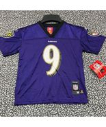 Baltimore Ravens Mcnair #9 Jersey Shirt Boys Medium 5-6 Purple NFL V-Nec... - $54.28 CAD