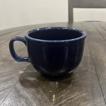 Homer Laughlin Fiesta Fiestaware 18 oz Jumbo Mug Cobalt Blue Soup Cup - $24.74