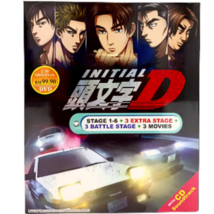 INITIAL D COMPLETE Stage 1-6 +3 Movie +3 Extra Stage +3 Battle +CD OST A... - £33.20 GBP