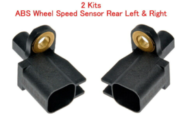 2 x ABS Wheel Speed Sensor Rear L&amp;R Fits:Ford Lincoln Mazda Volvo 2004-2018 - £14.73 GBP