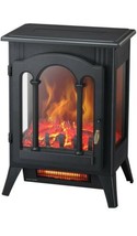 Kismile 3D Infrared Electric Fireplace Stove Freestanding Fireplace Heater Wi... - £116.65 GBP