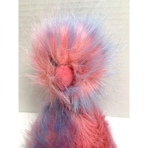 Jellycat Jelly Cat Purple Pink Plush Emu Ostrich Furry Fuzzy Pompom Plush Stuffe - £15.78 GBP