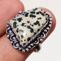 Dalmatian Gemstone Handmade Fashion Ethnic Gifted Ring Jewelry 8.50&quot; SA 7289 - £3.15 GBP