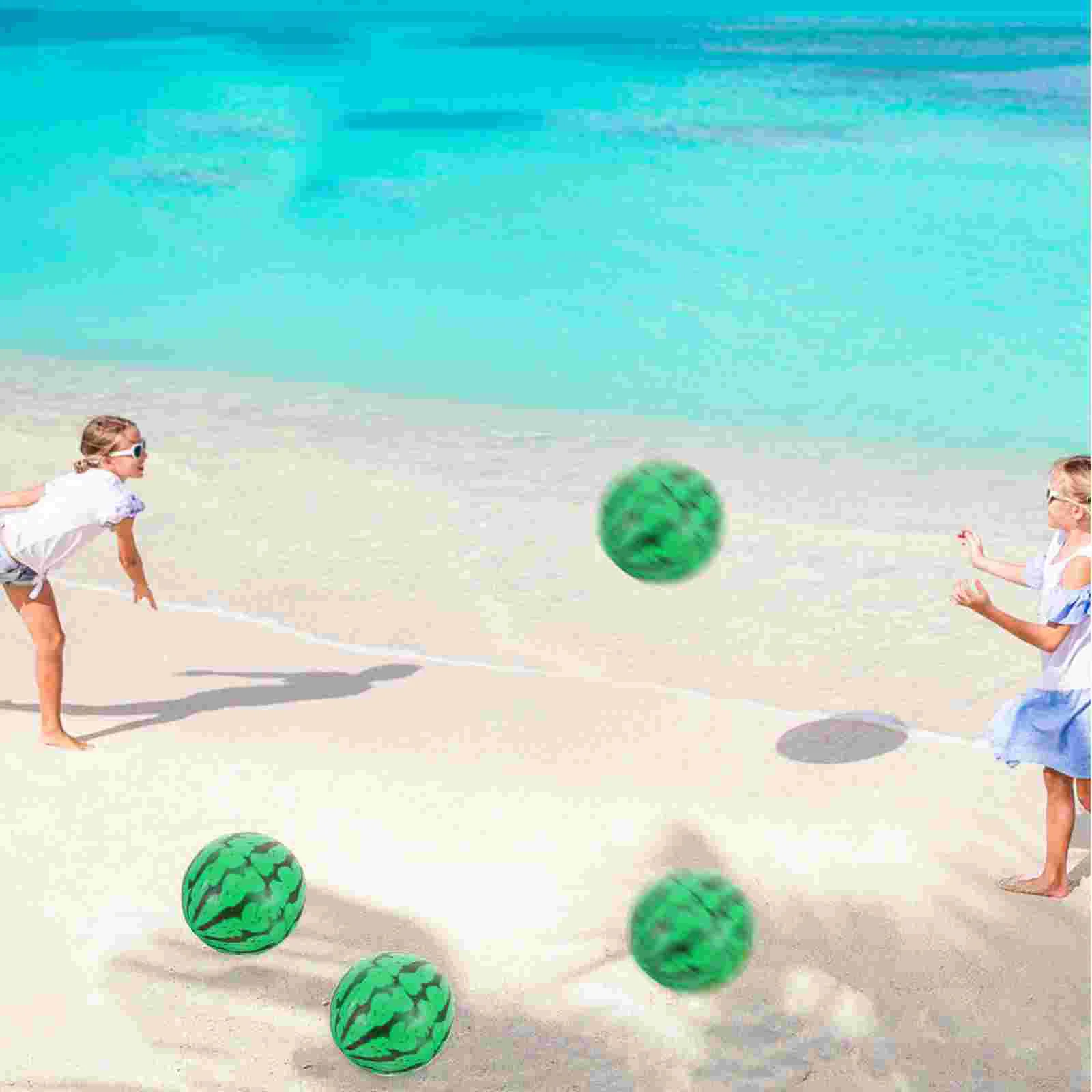 Kids Playset Inflatable Ball for Beach Giant Playsets Watermelon PVC Toy - £7.72 GBP