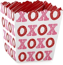 Conversation Hearts Party Mini Favor Boxes Valentine&#39;s Day Treat Candy B... - $32.51