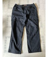 5.11 Women&#39;s Cotton Tactical KVR Cargo Pant 64360 Black Size 18 elastic ... - $32.36