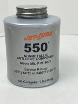 Jet-lube 550 Extreme Petrochemical Grade Anti-Seize Lub. - $44.10