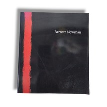 Barnett Newman Vintage Coffee Table Abstract Art Book Illustrated Temkin Shiff - £59.65 GBP