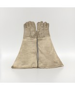 Made In France For Bloomingdale’s New York Womens Long Leather Gloves - 7.5 - €12,67 EUR