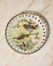 Norleans China Hand Painted Decorative Plate Bird Hand Artist Signed Y. Takimoto - £6.89 GBP