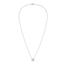 Diana M Jewels Women's 1.05 Cts Lab Grown Round Diamond Solitaire Pendant - $449.46
