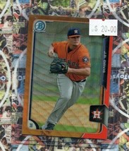 J.D. Davis Rookie Orange Wave Refractor 2015 Bowman Chrome card BCP214 Astros RC - £2.23 GBP