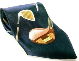 Christian Giorgiou Men&#39;s Dress Necktie 100% Polyester Golf Club Novelty - $8.32
