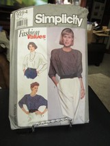 Simplicity 9294 Misses Pullover Dolman Sleeve Top Pattern - Size PT/S/M - $8.90