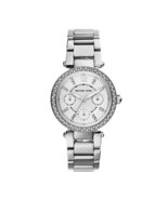 Michael Kors Women&#39;s Mini Parker Silver-Tone Watch MK5615 - $133.64