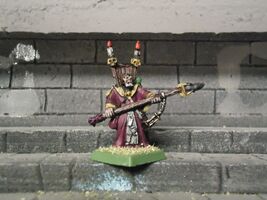 mordheim hired swords warlock warhammer fantasy metal painted - $30.66