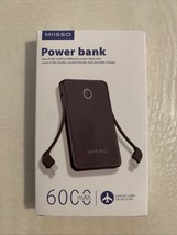 Power Bank Battery Nisso -6000 mAh USB C And FireWire - $291.89 MXN