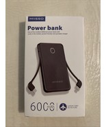 Power Bank Battery Nisso -6000 mAh USB C And FireWire - $291.89 MXN