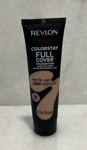 Revlon Colorstay Full Cover Foundation Matte 220 Natural Beige 1 oz - $12.62