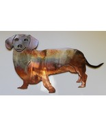 Dachshund Metal Wall Art Decor 17&quot; wide  x 10&quot; tall - $39.99 CAD