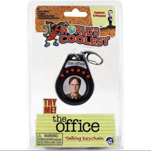 World&#39;s Coolest The Office Dwight Schrute 6 Phrases Talking Keychain NEW... - £4.69 GBP
