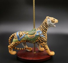 Circus Tiger Franklin Mint Treasury Of Carousel Art Porcelain 1988 - £31.89 GBP