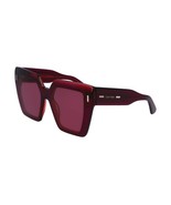 New Calvin Klein CK-23502S 616 Crystal Wine Sunglasses with Rose Lenses - $416.73 CAD