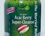 Irwin Naturals 10 Day Acai Berry Super Cleanse 60 softgels each END O5/2... - £8.58 GBP