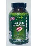 Irwin Naturals 10 Day Acai Berry Super Cleanse 60 softgels each END O5/2... - £8.55 GBP