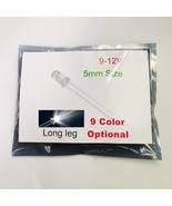 100 Pieces Of 12V 5Mm White Led 9V - 12V Gauge Cluster Lamps. - $43.82 CAD