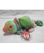 Rainbow the Chameleon by TY - Tie Dyed - with Errors - Retired  - £4.72 GBP