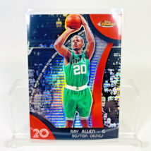 2007-08 Topps Finest Refractor: Ray Allen #2 Boston Celtics NBA Legend H... - £7.28 GBP