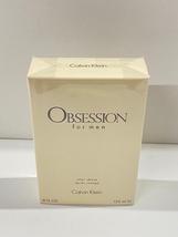 OBSESSION by Calvin Klein for Men After Shave 4oz./ 125ml. NIB! - $34.99