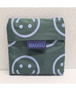 Baggu Reusable Shopping Tote Bag Standard Forest Happy Green Blue Smiley... - €21,23 EUR