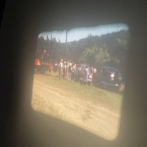 Vintage 8mm Home Movie 1950s Picnic Large Family Gathering Lake - £19.51 GBP