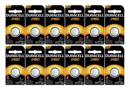 12-Pack Duracell 2450 Batteries 3.0 Volt Lithium Coin Button - £26.86 GBP