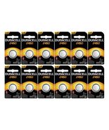 12-Pack Duracell 2450 Batteries 3.0 Volt Lithium Coin Button - £26.46 GBP