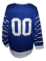 Any Name Number Toronto Arenas Retro Hockey Jersey 1918  New Blue Any Size image 2