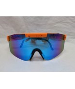 80s Pop Paint Splatter Sport Plastic Sunglasses - $21.77