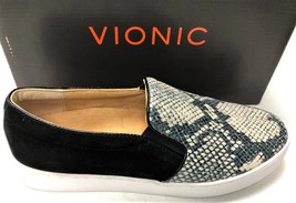 Vionic Loafers Splendid Midi Snake Women&#39;s Slip On Comfort Sneakers Retail $130 - £65.73 GBP