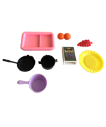 Vintage Barbie &amp; Other? Doll Accessories Food Tray Pretend Play Accessor... - $18.63 CAD