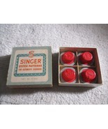 Singer Stitch Patterns For Automatic Zigzagger Red top Box Part 161008 NOS - €25,65 EUR
