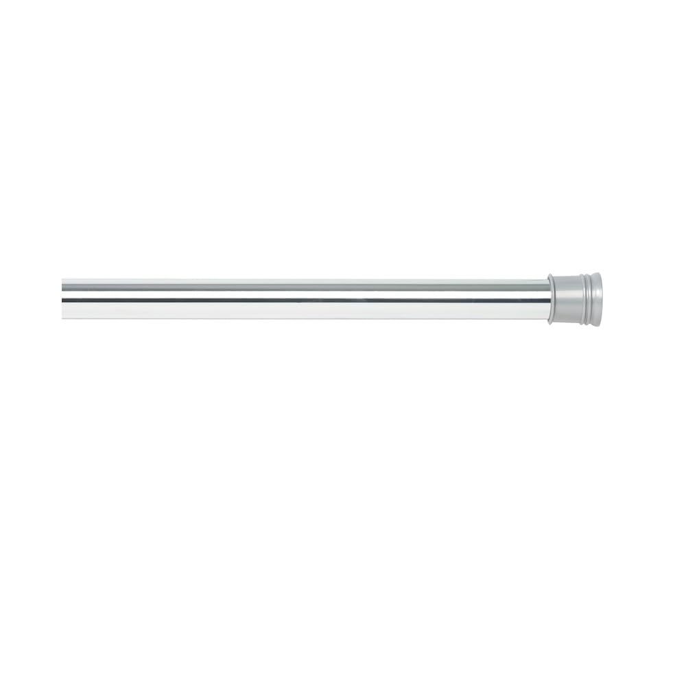ZENITH/BATHWARE 608S 60 Steel Tension Shower Rod, No Size, Chrome - $21.57
